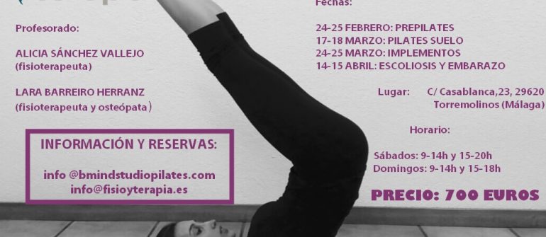 FORMACIÓN PILATES SUELO EN TORREMOLINOS